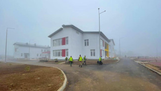 В селе Амурское завершают строительство нового детского сада на 280 мест
