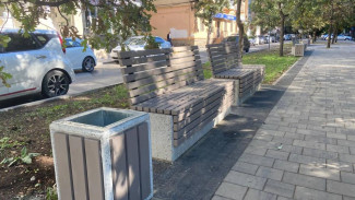 Благоустройство бульвара Франко в Симферополе подходит к концу