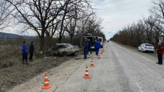 В Белогорском районе погиб водитель иномарки