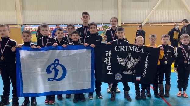 Крымская команда по тхэквондо вернулась из Геленджика с медалями