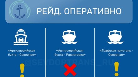 Из-за непогоды в Севастополе остановили катер