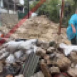 Сотрудники МЧС и местные жители продолжают бороться со стихией в Кореизе