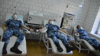 В Ялте сотрудники Росгвардии стали донорами крови