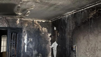 На пожаре в Джанкое погиб человек