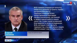 Предотвращен теракт, который планировали совершить на Крымском мосту