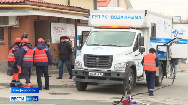 Передвижная мастерская для ремонта водовода заработала в Крыму