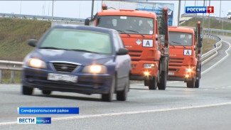 Дороги Крыма страдают от избытка грузовиков