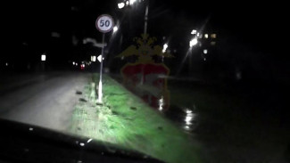 В Крыму пьяный пенсионер за рулем снес дорожные знаки 