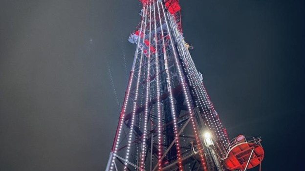 Симферопольская телебашня поздравит крымчан с Днём ракетных войск и артиллерии