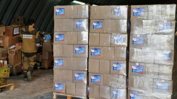 40 тонн гуманитарного груза отправят из Крыма в Луганск