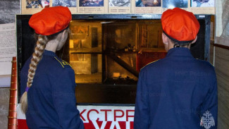 Кадеты МЧС России посетили музей пожарной охраны Крыма
