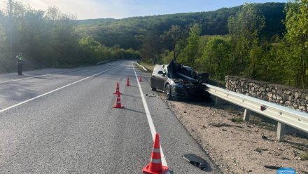 ДТП с иномаркой произошло на трассе «Ялта-Севастополь»