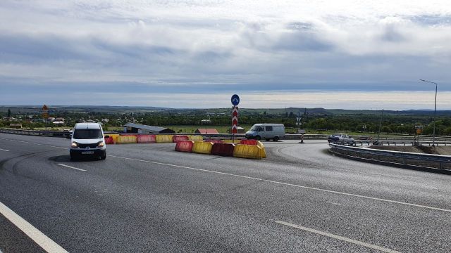 В Зуе изменена схема движения по трассе "Таврида"