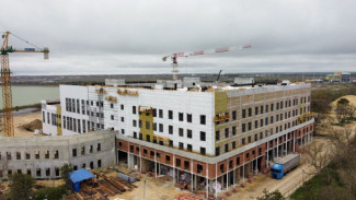 В Евпатории строится  Федеральный детский реабилитационный центр