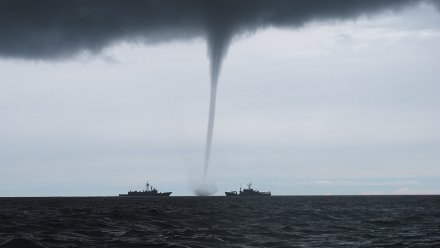 Смерчи могут возникнуть над Чёрным морем