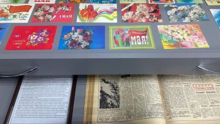 В Черноморском районе открылась выставка истории советской печати