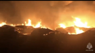 Строительный модуль горел в Севастополе, есть погибшие