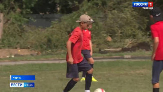 Футболисты Керченского клуба «Авангард» готовятся к матчам в новом сезоне