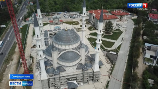 Строительство Соборной мечети в Симферополе завершено на 70%