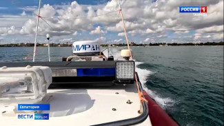 В Евпатории сотрудники МЧС Республики провели рейд в акватории моря