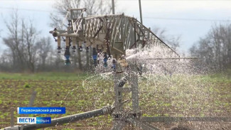 Поля Крыма орошают водой из Днепра
