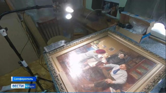 Новое освещение для качественной реставрации картин: в Симферопольский музей закуплено новое оборудование
