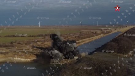 Уничтожена дамба на Северо-Крымском канале, которая перекрывала воду в Крым
