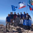 Спасатели водрузили флаг Крыма на высоте более 1,5 километров (ВИДЕО)