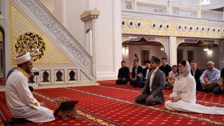 Первое исламское бракосочетание провели в Соборной мечети Крыма