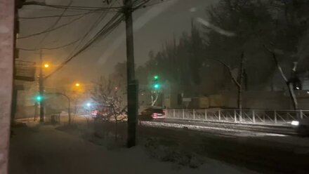 Сколько снега за ночь выпало в Крыму - гидрометцентр 
