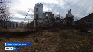 Дом графини Монжене в Крыму превращается в развалины