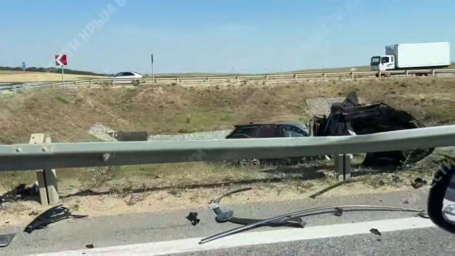 В Крыму на 186 км трассы «Тавриды» произошло смертельное ДТП