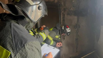 Сотрудники МЧС России устанавливают причины пожара в магазине под Ялтой