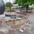 Вандалы разбили фонтан в центре Симферополя 