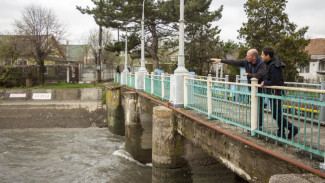 Ребенок едва не утонул в Салгире