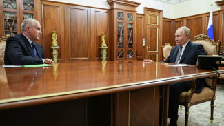 Встреча Владимира Путина и Сергея Аксёнова