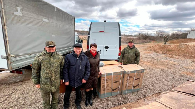 Волонтеры КЖД оказывают поддержку защитникам рубежей Крыма
