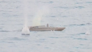 Российская авиация уничтожила в Чёрном море безэкипажный катер ВСУ