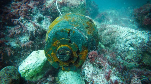 Более шести тысяч боеприпасов подняли со дна Чёрного моря в Севастополе