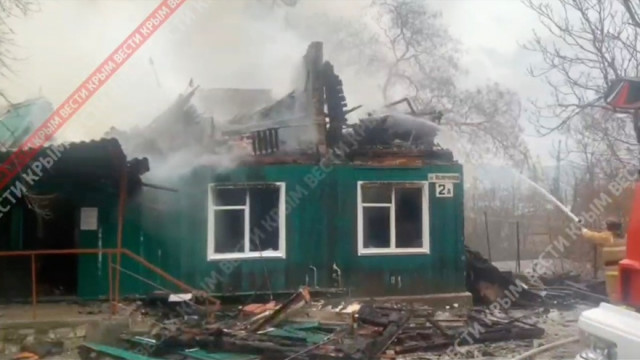 Число пострадавших на пожаре в Инкермане возросло до 8 человек
