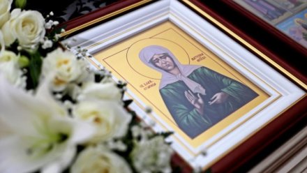 Мощи святой Матроны Московской привезли в Крым