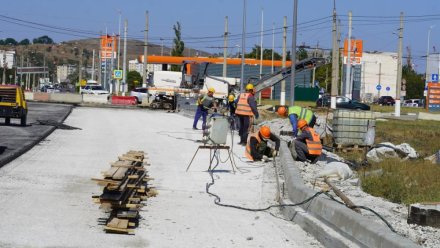 В Керчи завершают реконструкцию шоссе Героев Сталинграда