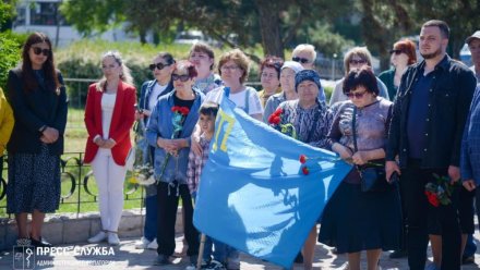 В Евпатории почтили память жертв депортации народов Крыма