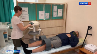 В одном из крымских санаториев реабилитацию проходят бойцы СВО