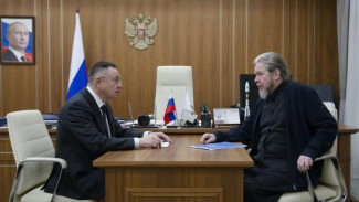 Ирек Файзуллин и митрополит Тихон обсудили развитие «Нового Херсонеса» 