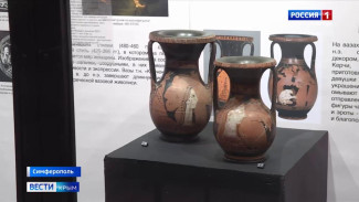 В музее-заповеднике «Неаполь Скифский» в Симферополе представили выставку античной керамики