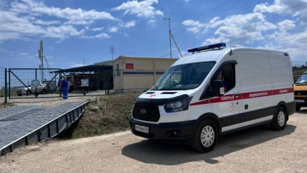 Три поста бригад скорой помощи развернули в Крыму для помощи туристам