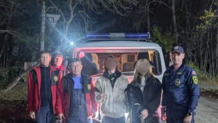 Два туриста заблудились вечером на Ангарском перевале