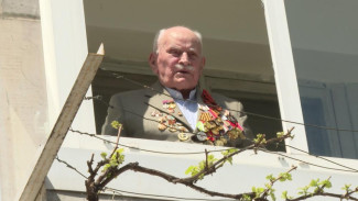 Крымский ветеран в День Победы отметил 100-летний юбилей