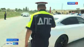 Сотрудники Госавтоинспекции Сакского района провели рейд по выявлению нарушений правил перевозки детей